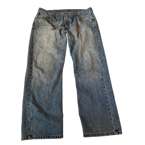 Levi's Other - Levi's 569 Loose Straight Leg Blue Jeans Men's Size 38x30 Relaxed Fit Denim